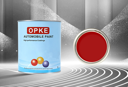 OPKE汽車漆2K色母艷紅KS-31