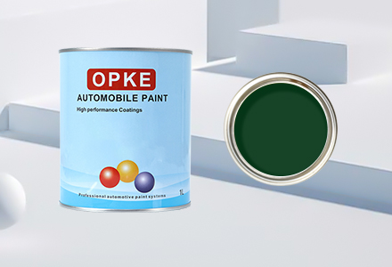OPKE汽車漆2K色母黃金綠KS-62
